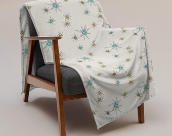 スローブランケット | フランシスコ会スターバースト | ミッドセンチュリーモダン