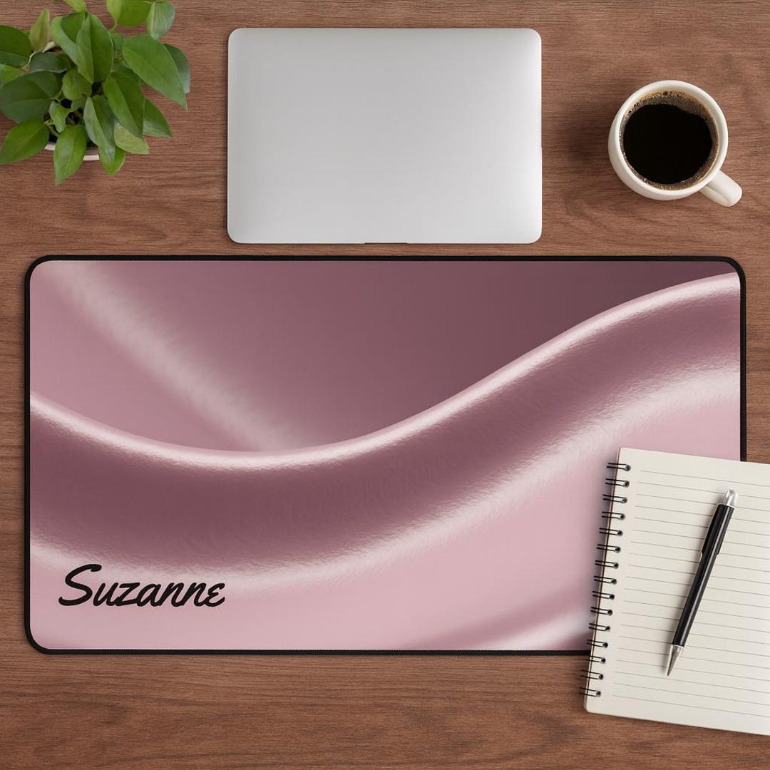 Personalized Deskmat Custom Name Desk Mat for Office Aesthetic ...