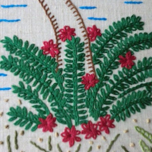 Island Daze creative crewel embroidery pattern image 5