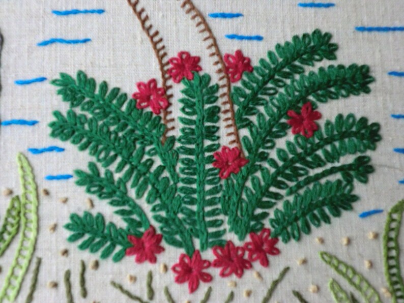 Island Daze creative crewel embroidery pattern image 5