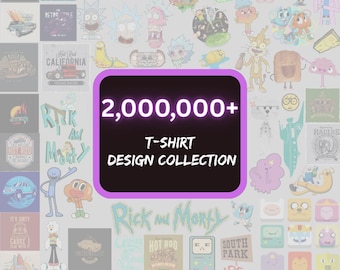 Paquete de más de 2 millones de gráficos SVG y PNG: Cricut y Silhouette (descarga instantánea)