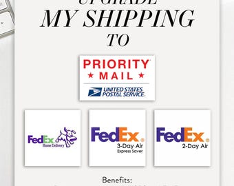 Mejorar el envío para pedidos existentes, seleccionar el servicio de envío en el carrito, UTILIZAR esta lista SOLO si se actualiza el envío en pedidos EXISTENTES