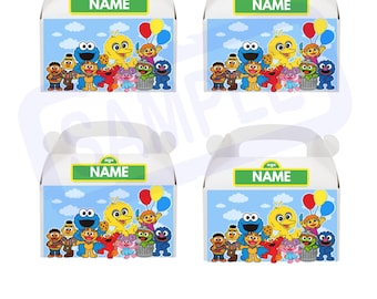 DIGITALE* Sesame Street party box BLU e ROSA disponibili