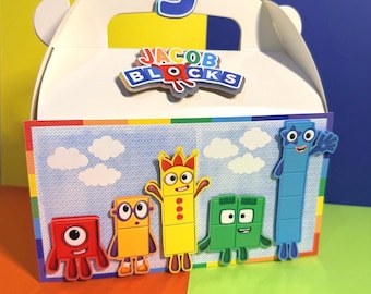 Scatole per feste Numberblocks