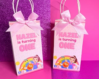 Scatola o sacchetto regalo per la signora Rachel