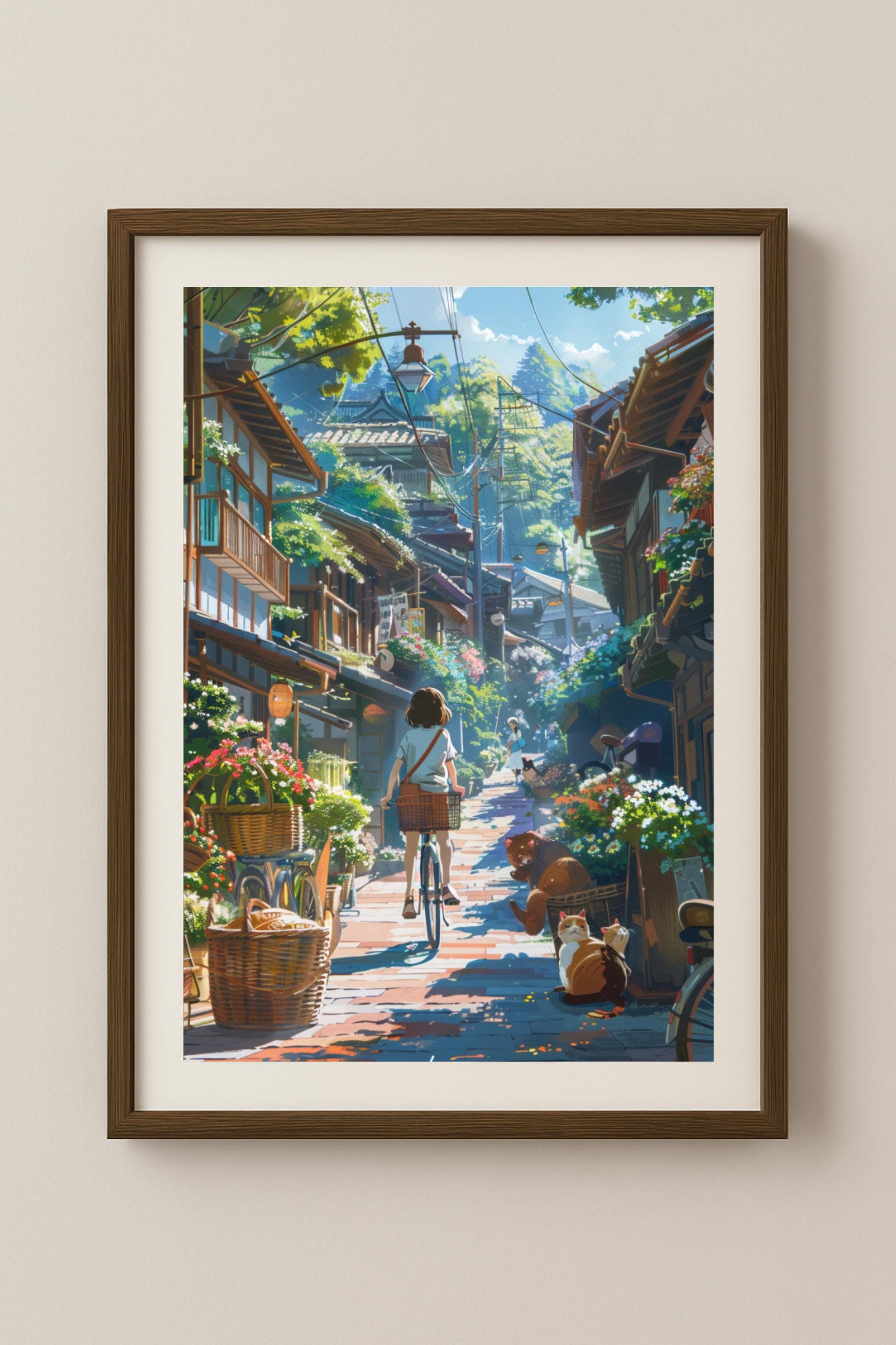 Ghibli wall art - Etsy 日本