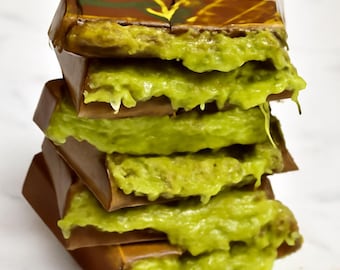 Receta casera de barra de chocolate de Dubái, Gourmet de Oriente Medio (Descarga digital)