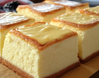 Classic Cream Cheesecake Recipe (PDF Downloadable Pattern)