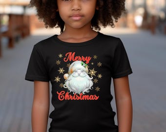 Christmas Santa PNG | Merry Christmas Sublimation | Festive Holiday Clipart