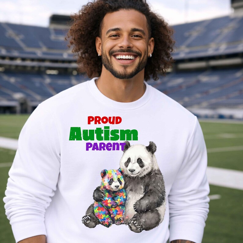 Autism Awareness PNG | Parent Pride Panda - Etsy