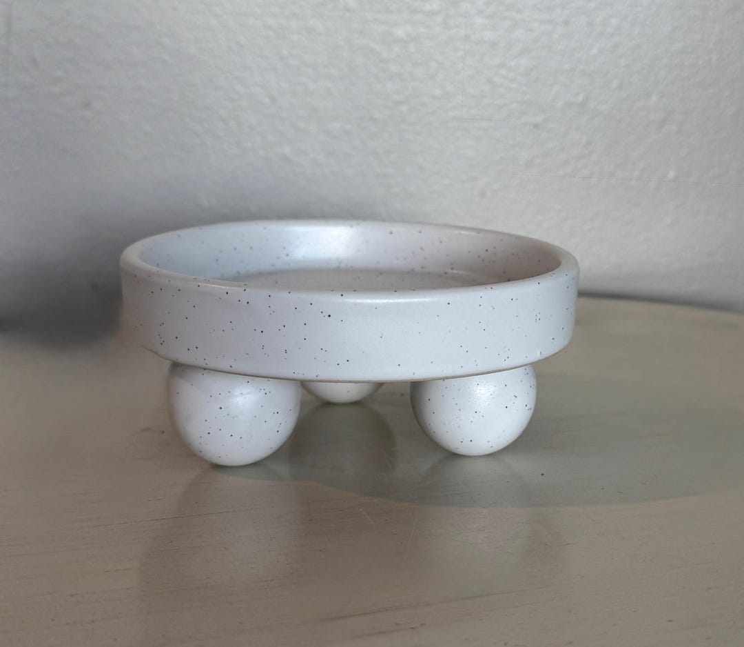 Minimalist White Ceramic Riser: Modern Display Stand, 5