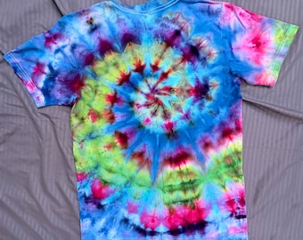 Medium 100% Cotton Spiral Ice Dye