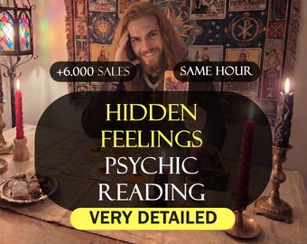 Hidden Feelings Psychic Reading, Reveal Their Secret Emotions, True Intentions, and What They’re Hiding with a Same Hour Energy Connection