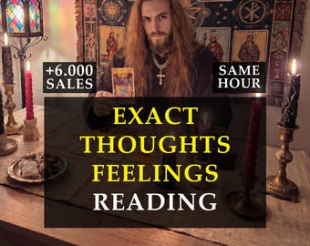 Same Hour Psychic Love Reading | Exact Thoughts & Feelings