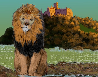 Arte de Narnia, Aslan el león
