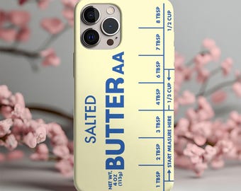 Salted Butter Stick Phone Case, Funny Kitchen Design