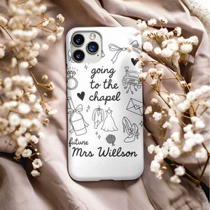 Future Mrs. Floral Phone Case: Bridal Shower Gift