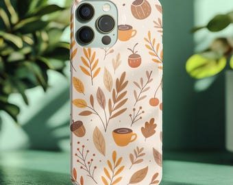 Pumpkin Spice Latte Phone Case: Cozy Autumn iPhone & Samsung Cover