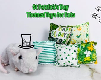 Pet Rat & Small Animal Enrichment Toys | Handmade Foraging Activity