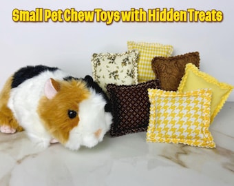 Scent Based Enrichment | Treat-Filled Foraging Toys | Rats & Small Animal Pets