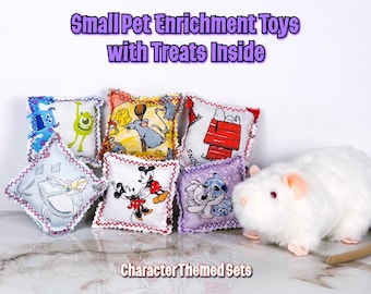 Handmade Treat Exploration Sets | Pet Rat Interactive Foraging Toys