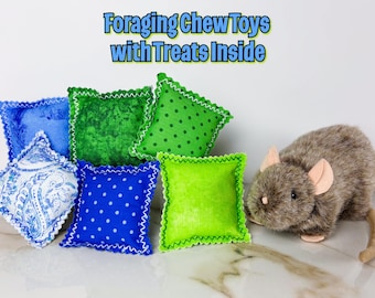 Pet Rat & Small Animal Enrichment Toys | Handmade