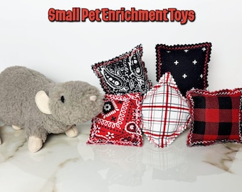 Rat Foraging Toys Filled with Treats | Interactive Enrichment for Small Animals