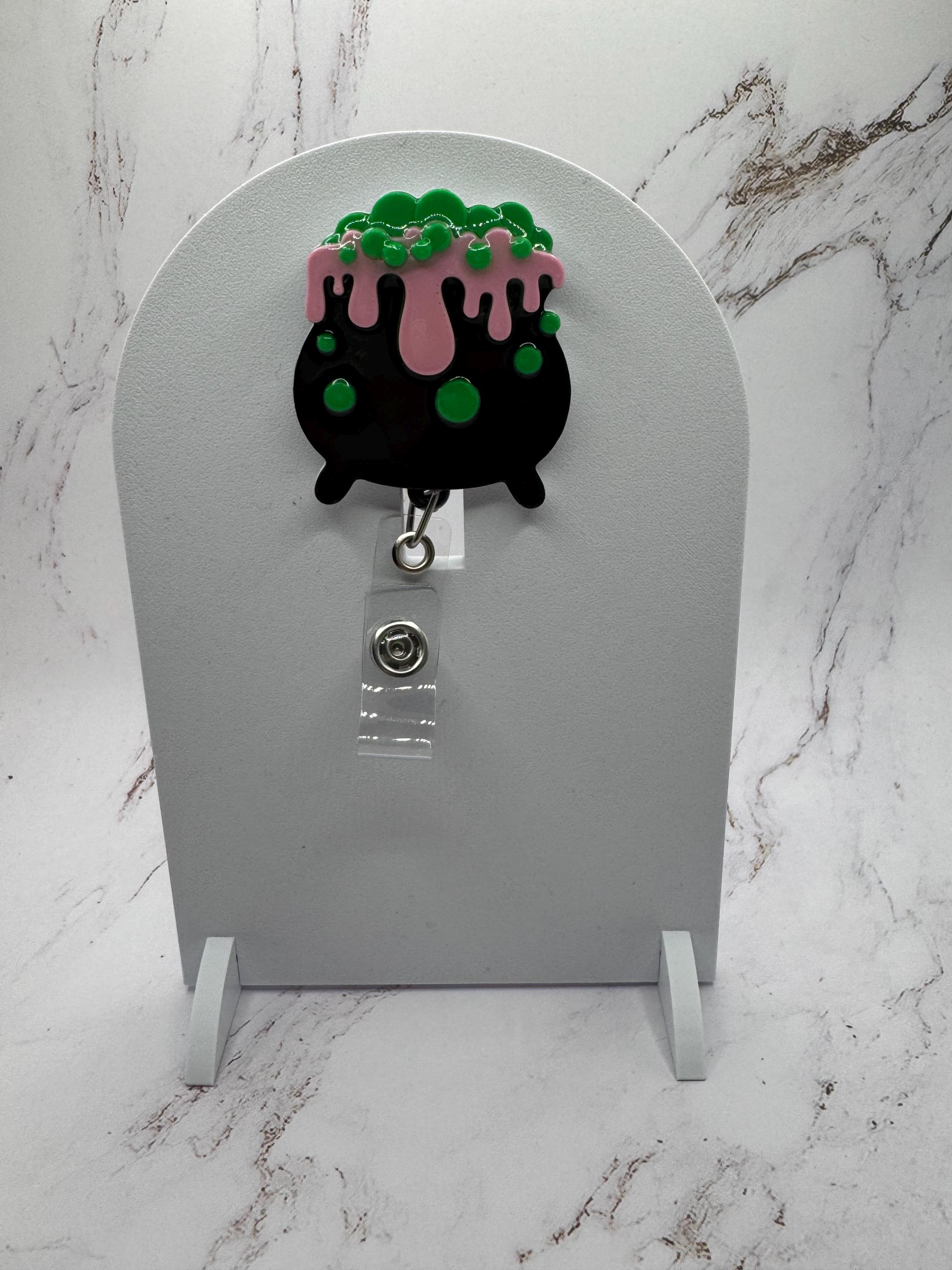 3D Printed Badge Reel – Custom Retractable ID Holder in a Variety of Designs - Thumbnail 3