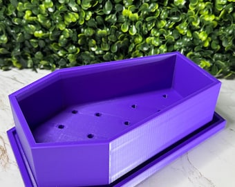 Gothic Coffin Planter