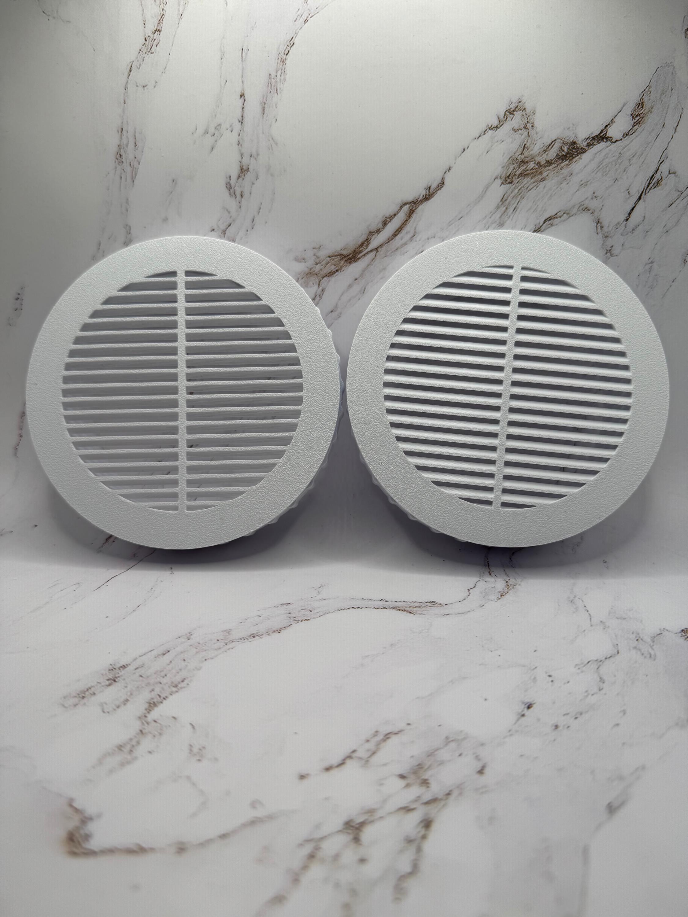 2-Pack PVC Enclosure Vents 2”, 3”, 4” Screw-Together Terrarium Vents | Multiple Colors | Quarantine & Breeding Tub Ventilation - Thumbnail 7