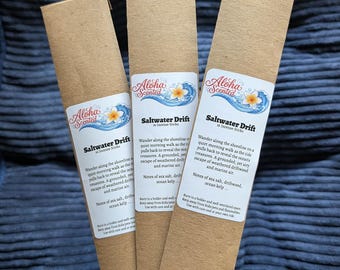 Beach Incense Sticks, Ocean Scented Incense, Coastal Driftwood Fragrance, Summer Lover Scent