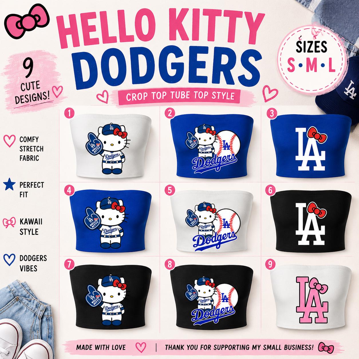 Dodgers Kitty - Etsy