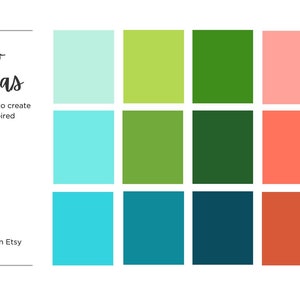 Escape to St. Thomas Color Palette / Wedding Color Palette / Brand ...