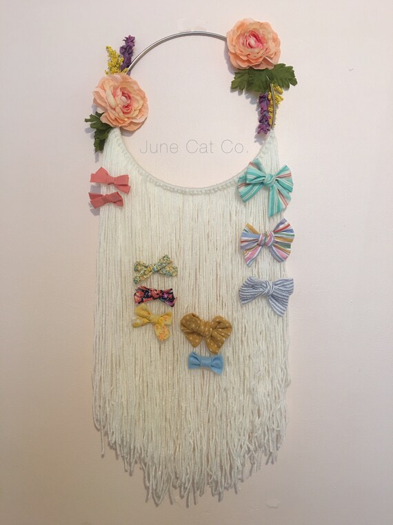 little girl bow holder