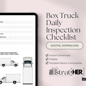 Box Truck Daily Inspection Checklist