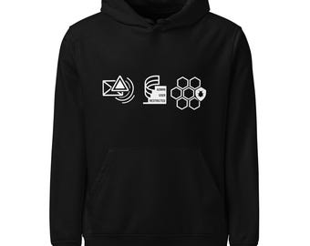 Unauthorized Access Unisex Organic Mid-Weight Hoodie