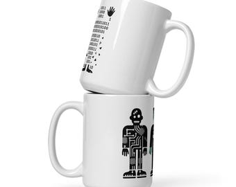 Bolts. Chips. Bits. | 15 oz White Glossy Mug