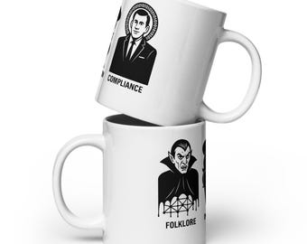 Folklore. Infiltration. Compliance. | 20 oz Glossy Mug