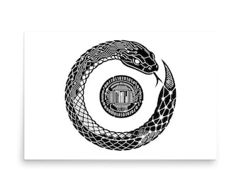 Ouroboros Circuit Poster