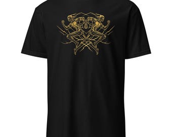 Race Condition | Concurrency Vulnerability Tee | Gold Emblem Short-Sleeve Unisex T-Shirt