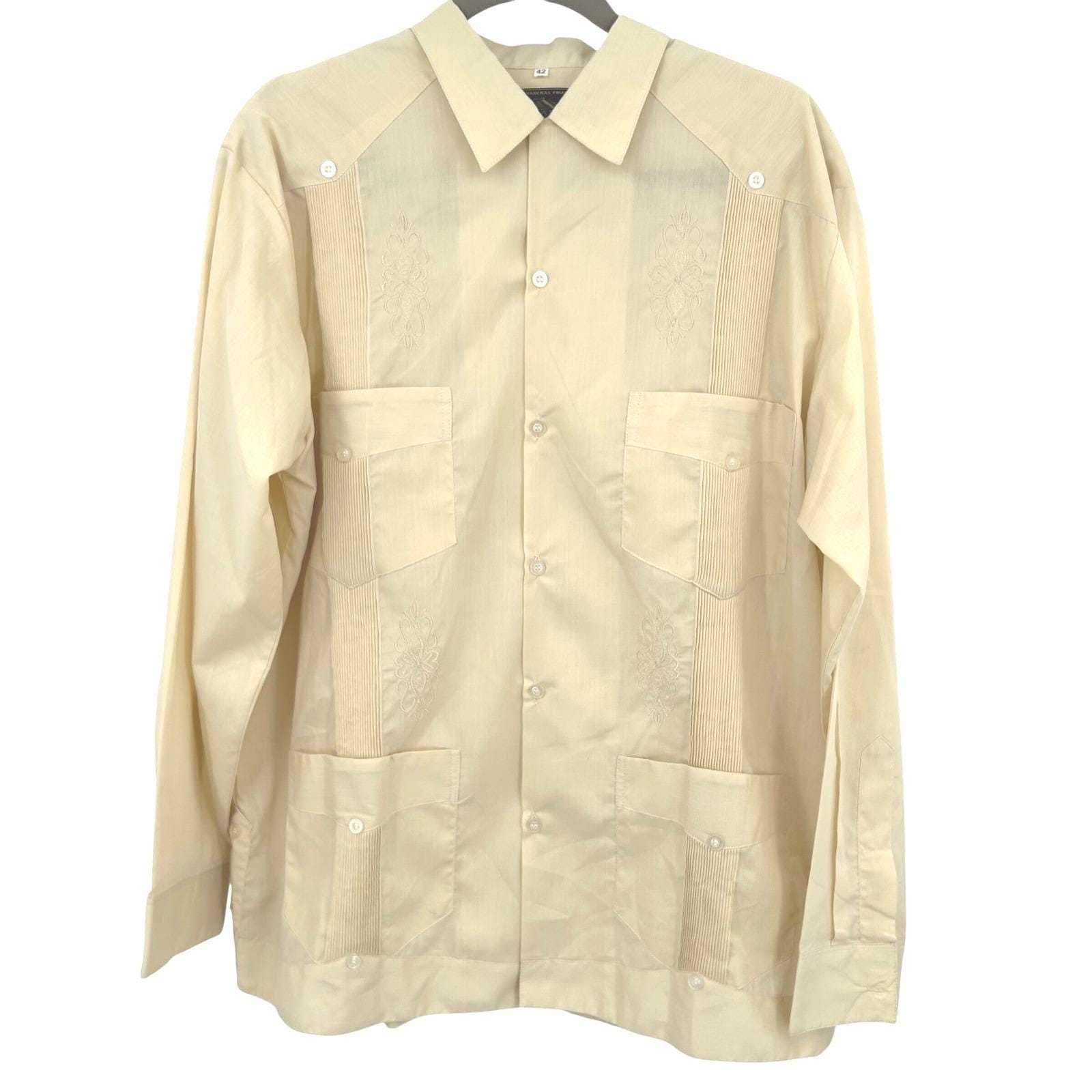 G-Style USA Camiseta masculina júnior Guayabera Cubana de manga...Camicia cubana con imbottigliamento a maniche corte Italia | UbuyG-Style USA Camicia Da Ragazzo Guayabera Cuban A Maniche Corte