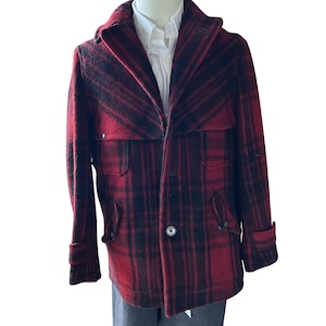 Soo Woolen Mills Plaid Jacket - Etsy