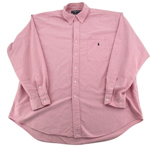 90s Ralph Lauren Big Shirt - Etsy