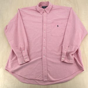 90s Ralph Lauren Big Shirt - Etsy
