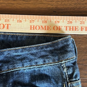 Buffalo Jeans Straight Leg Mens 38x30 Blue Faded Denim Casual Y2K Streetwear image 5