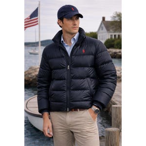 Vintage 90's Ralph Lauren Puffer Jacket - Etsy