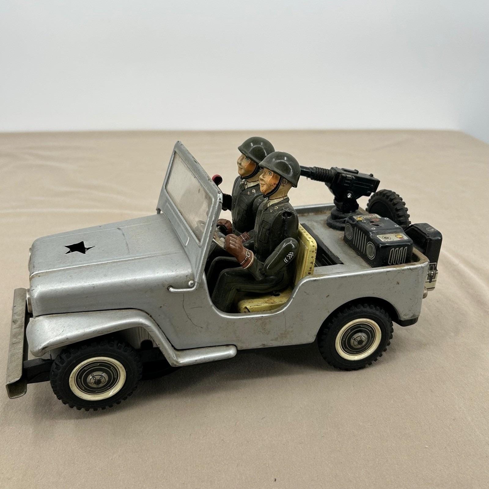 Japan tin toy jeep - Etsy 日本