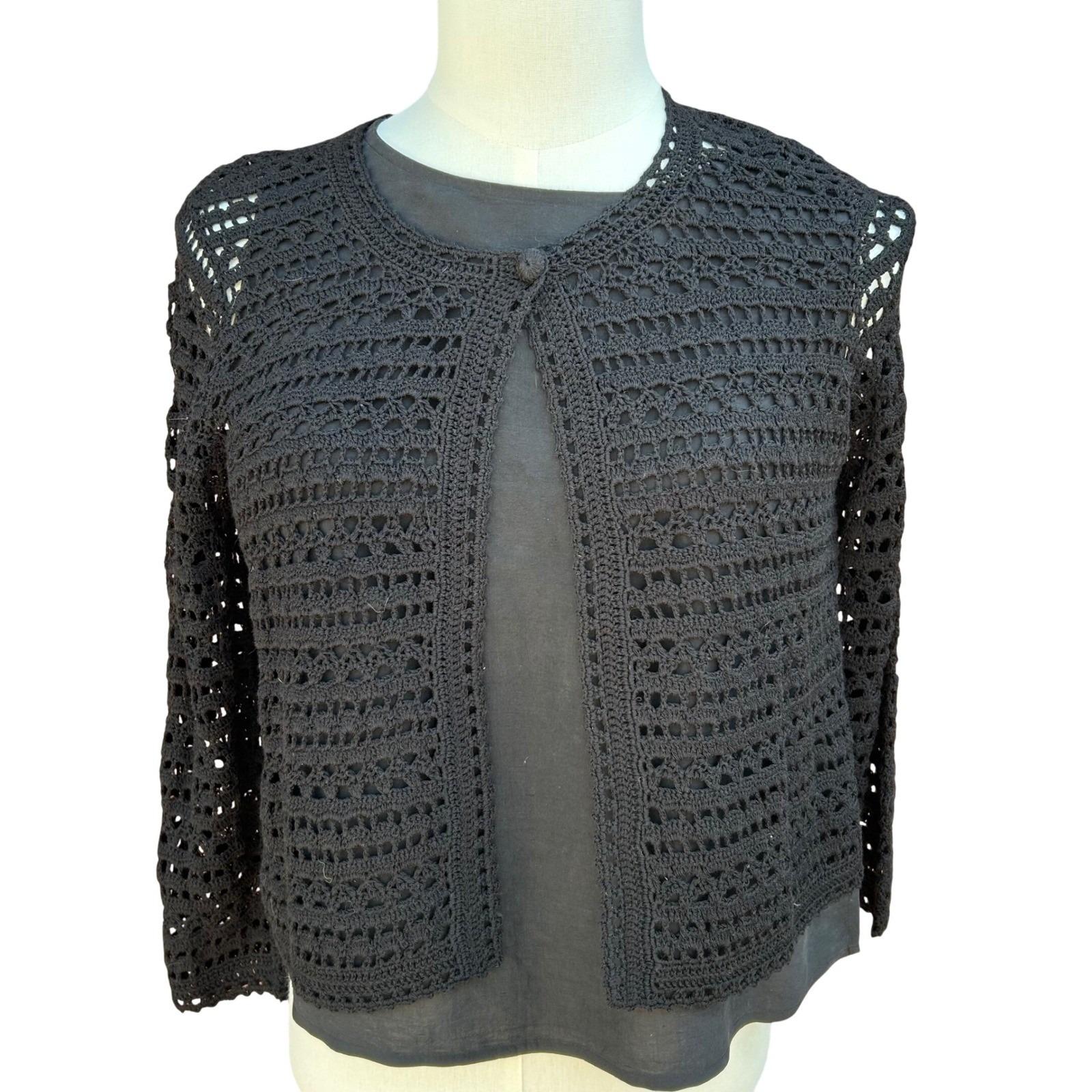 Cardigan Liz Claiborne Bleu - Taille M - Occasion En Excellent état