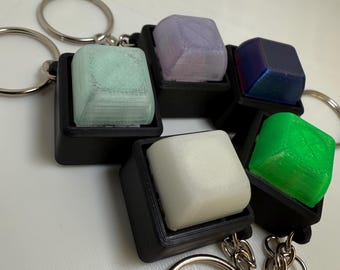 3D Printed Mechanical Clicker Fidget Keychain: Sensory Stress Relief