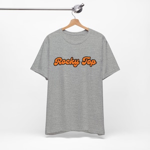 Rocky Top Tee, Tennessee Vols, Orange, University of Tennessee Football, Volunteer Tee, Gameday Shirt, College Sports Fan Apparel